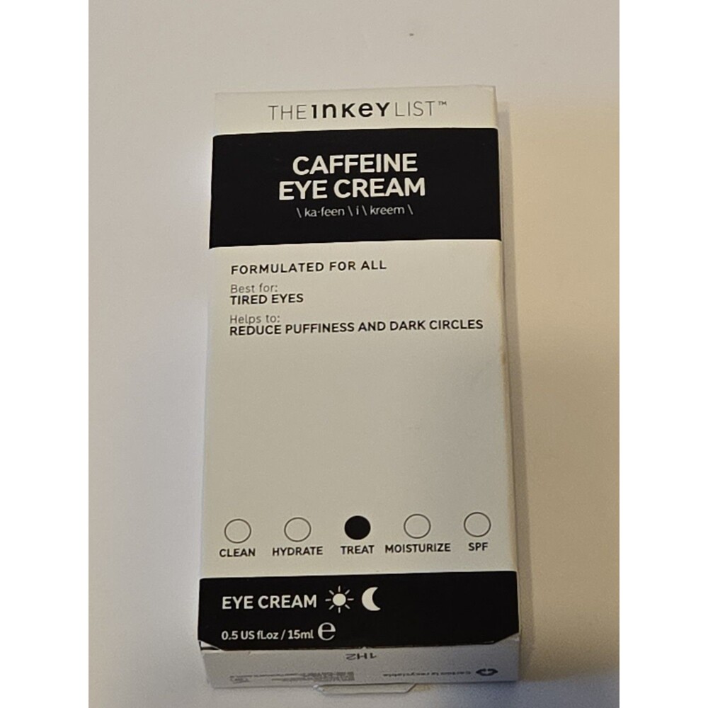 THE INKEY LIST - Caffeine Eye Cream - Best For: Tired Eyes - 15mL.